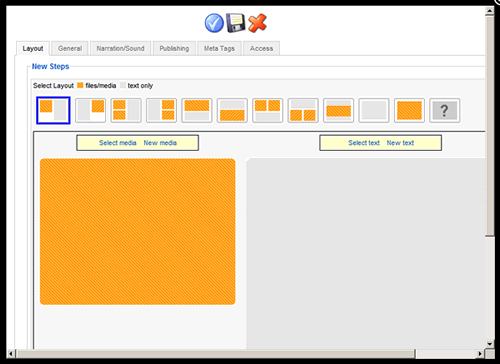 Step Layouts