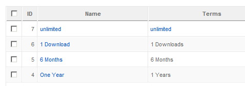 Subscription Plans Manager