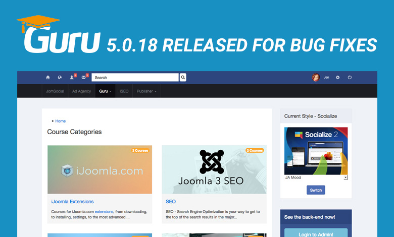 guru 5.0.18 update released