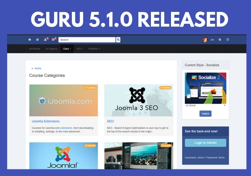 guru 5.1.0 update released