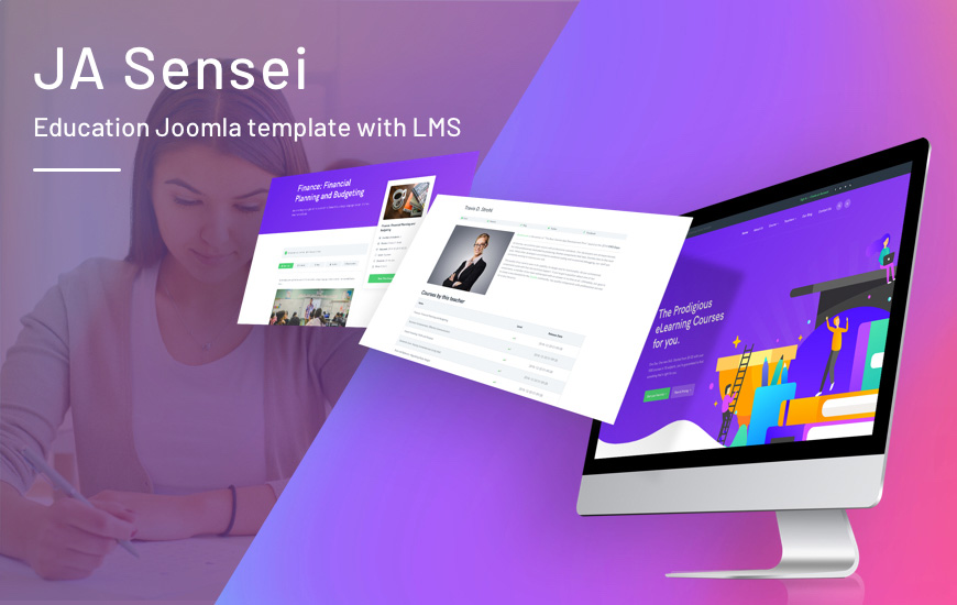 joomla education template